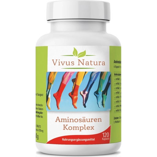 Amino Acid Complex 120 Capsules Vivus Natura VitalAbo Online Shop