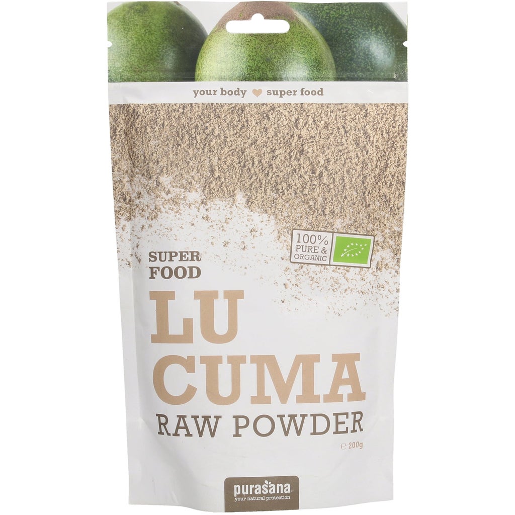 Organic Lucuma Powder 200 G Purasana VitalAbo Online Shop Europe