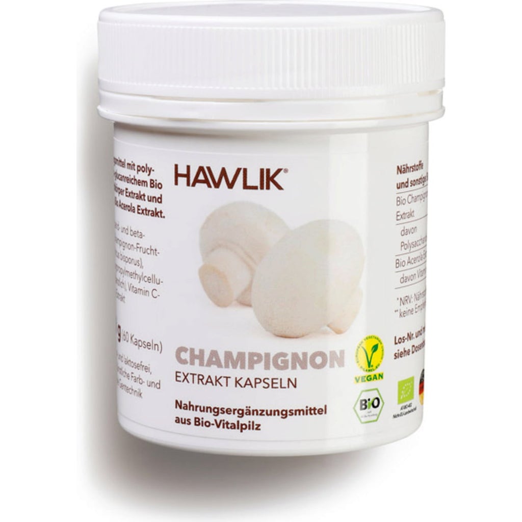 Mushroom Extract Capsules Organic Hawlik Vitalabo Online Shop Europe