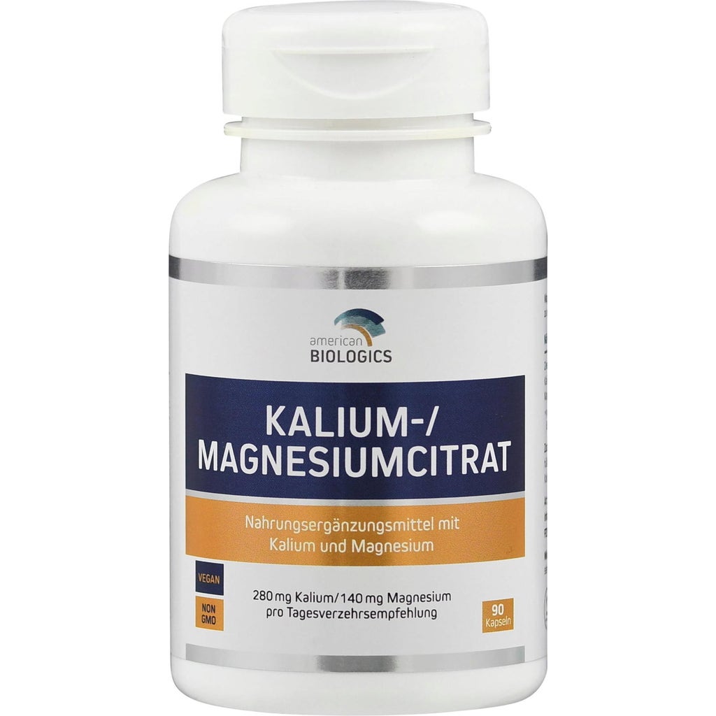 Potassium Magnesium Citrate Veg Capsules American Biologics