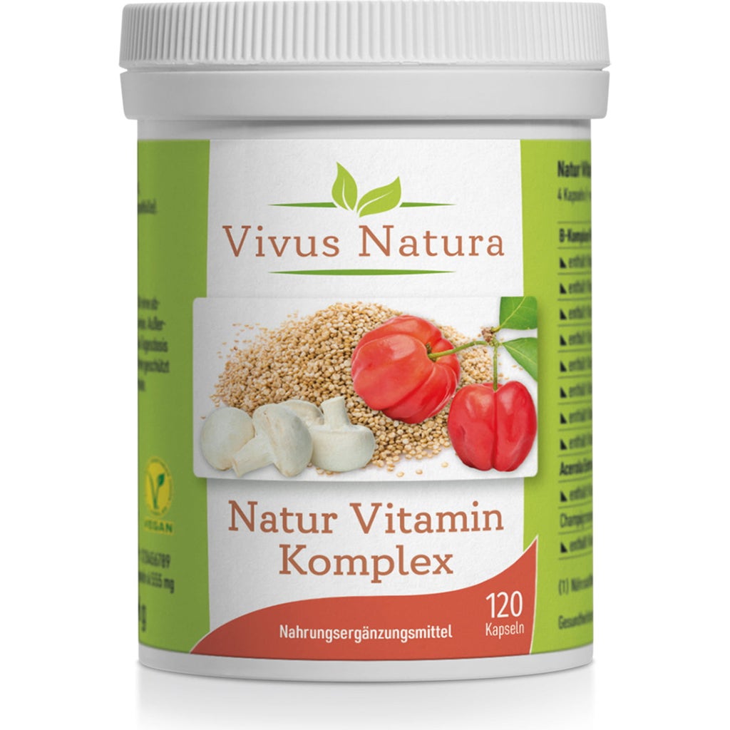 Natur Vitamin Komplex Kapseln Vivus Natura Vitalabo