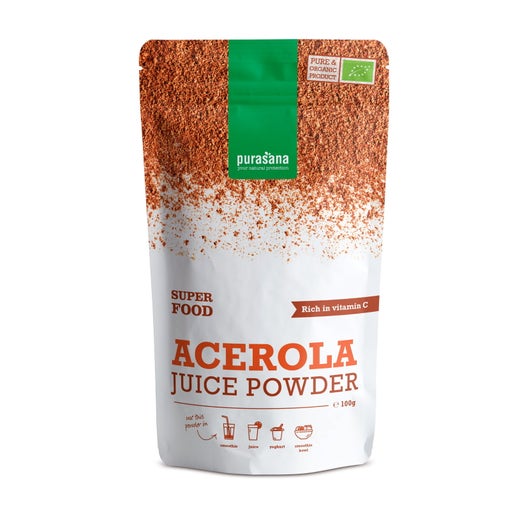 Acerola Pulver Bio G Purasana Vitalabo