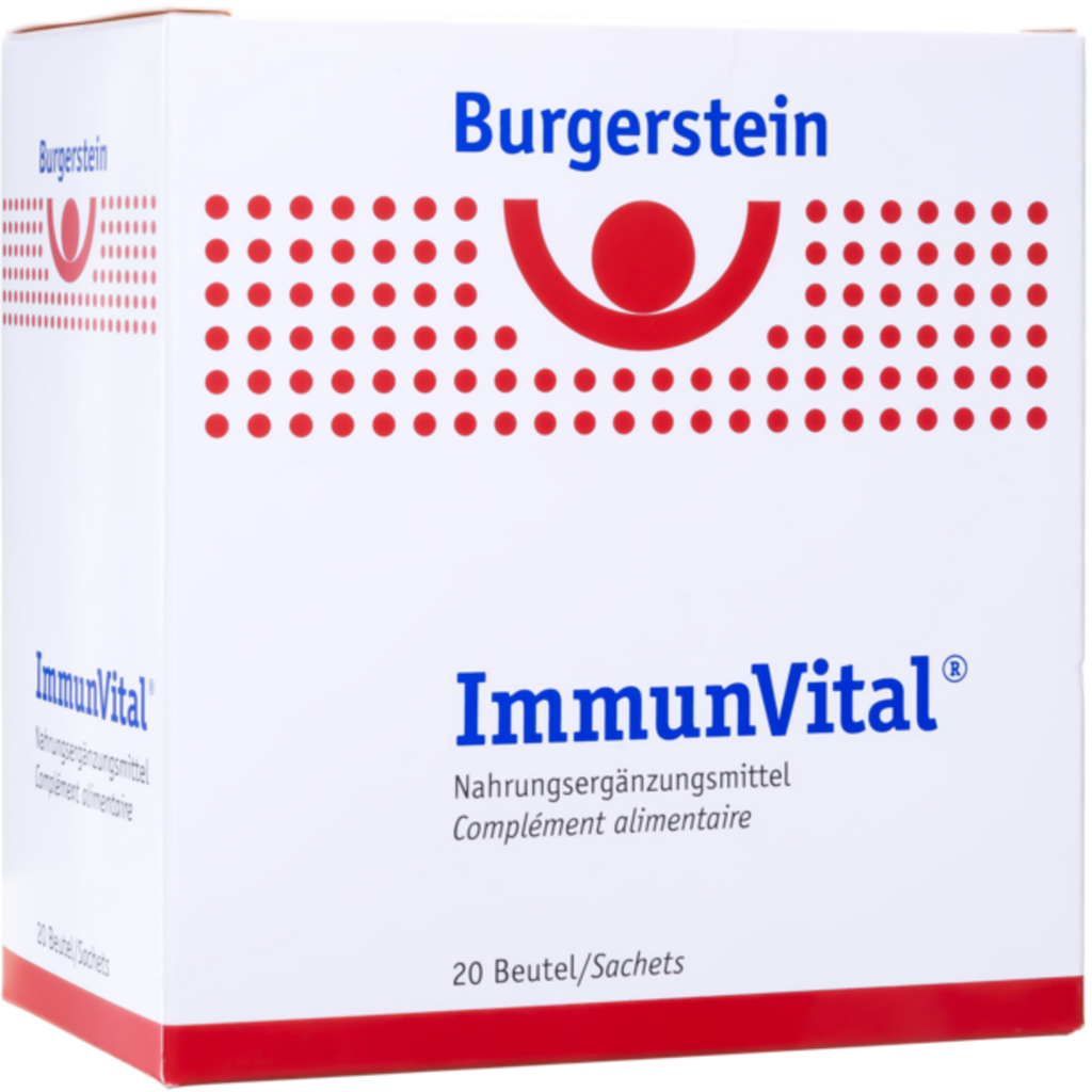 Immunvital Sachets Packages Burgerstein Vitalabo Online Shop Europe