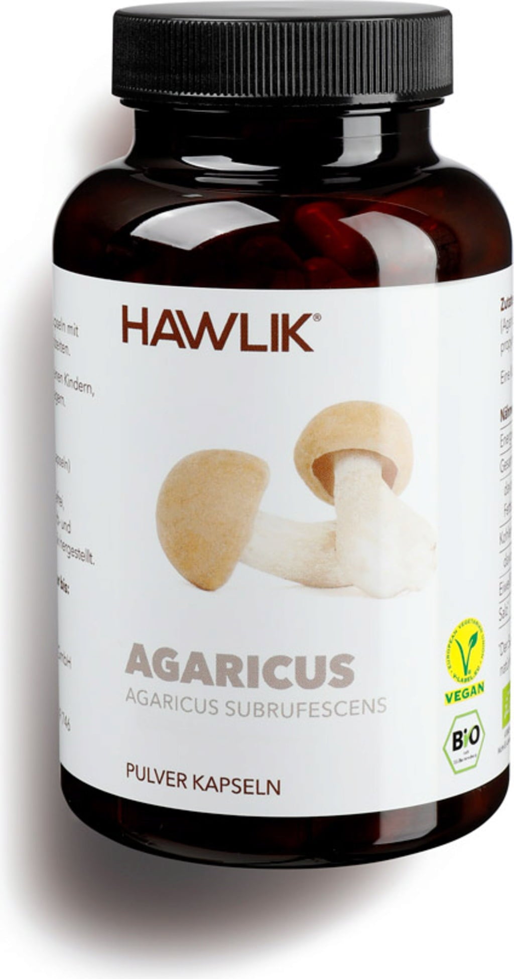 C Psulas De Agaricus Bio En Polvo Hawlik Vitalabo Tienda Online Espa A