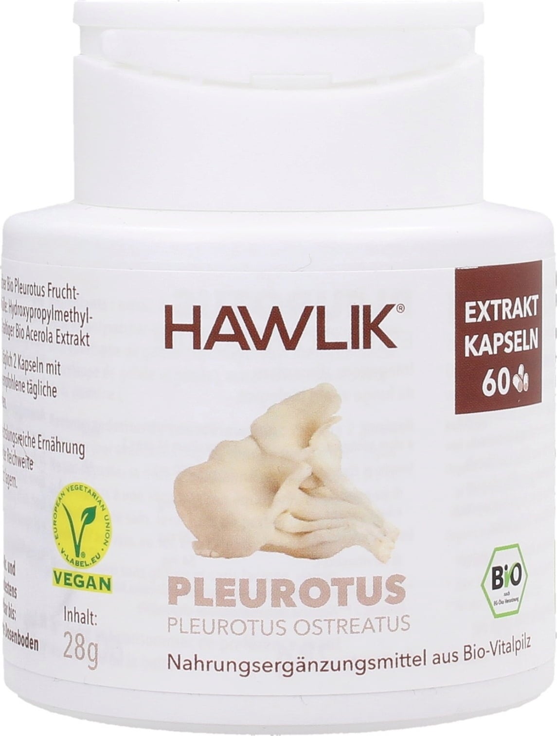 Estratto Di Pleurotus Bio Capsule Hawlik Vitalabo Shop Online Italia