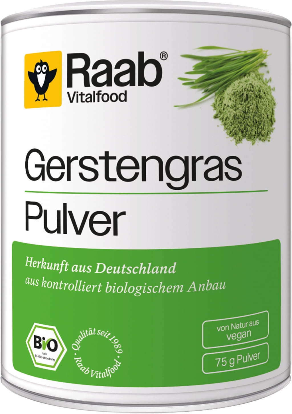 Herbe D Orge Bio En Poudre Raab Vitalfood Boutique En Ligne