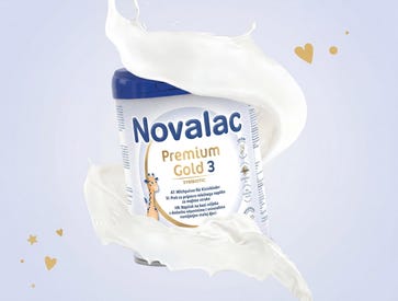 Novidade para os pequenos exploradores: Novalac Premium Gold 3