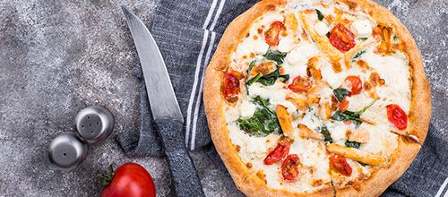 Ricetta: pizza low-carb in 15 minuti