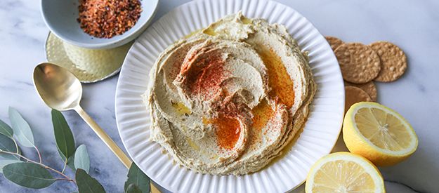 Fitness-Food: Selbstgemachter Hummus