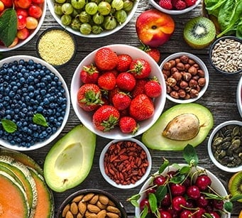 Lebensmittel für eine ausgewogene Ernährung um 10% günstiger