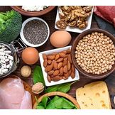 Compléments alimentaires riches en protéines