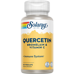 Solaray Kvercetin a bromelain + vitamín C - 60 kapslí