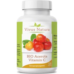 Vivus Natura BIO Acerola Vitamin C - 120 Kapseln