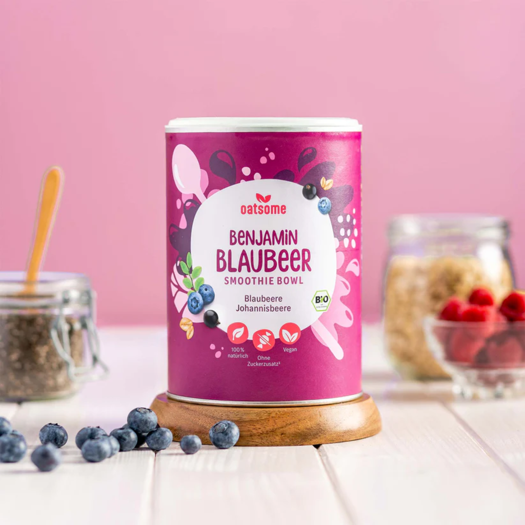 Organic Smoothie Bowl - Benjamin Blueberry - 400 g