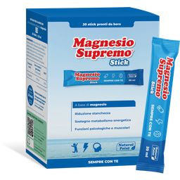 Natural Point Magnesio Supremo Stick - 20 sticks of 20 ml each