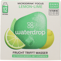 waterdrop Microdrink FOCUS Lemon-Lime - 12 pz.