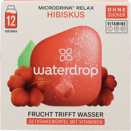 waterdrop Microdrink RELAX Hibiskus - 12 kos.