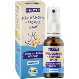 HOYER Spray Miel de Manuka + Propolis BIO - 20 ml