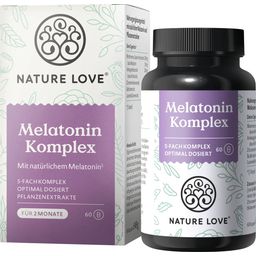 Nature Love Melatonina kompleks - 60 Kapsułek