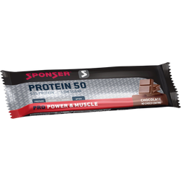 Sponser® Sport Food Protein 50 Chocolate Reep - 50 g