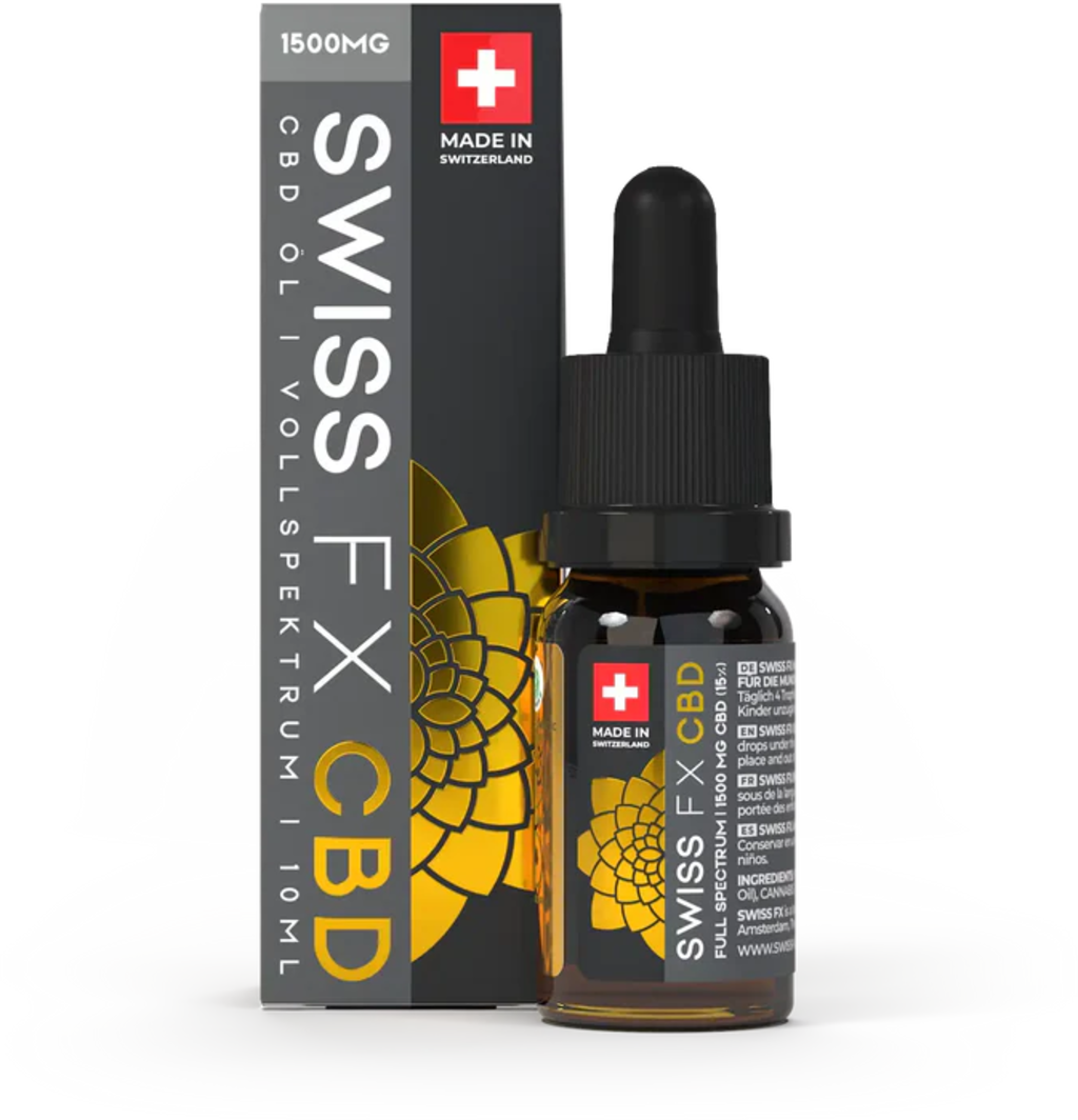 Swiss FX CBD OIL 15% Cannabidiol