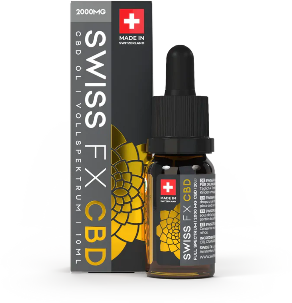 Swiss FX CBD OIL 20% Cannabidiol