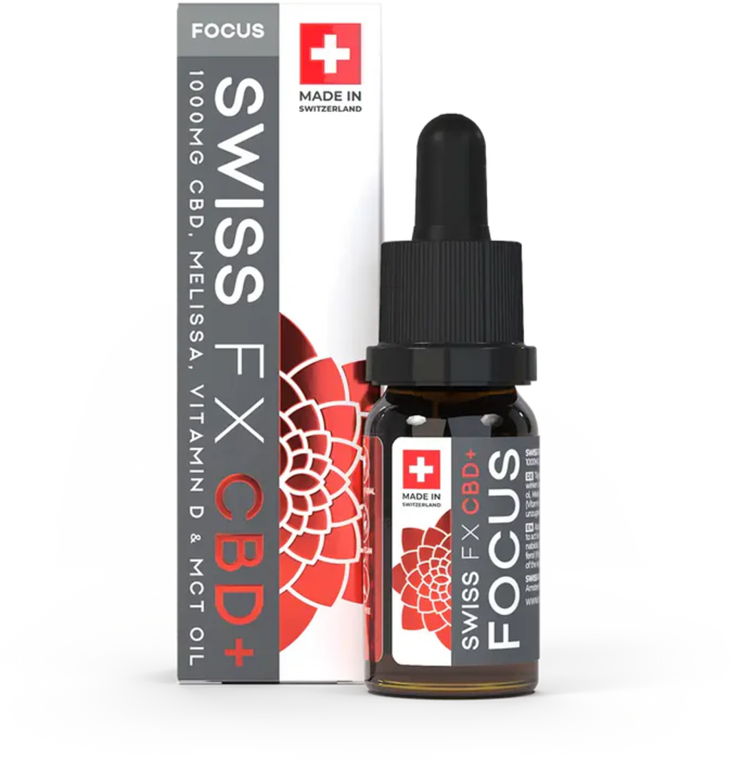 Swiss FX CBD Olie Plus Focus