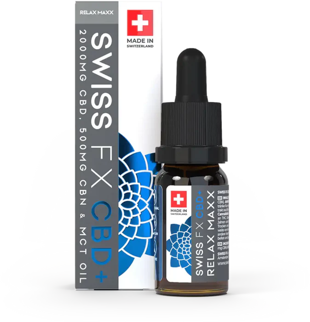Swiss FX CBD-Olja RELAX MAXX