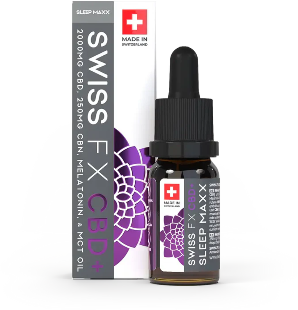 Swiss FX Óleo CBD SLEEP MAXX - 10 ml
