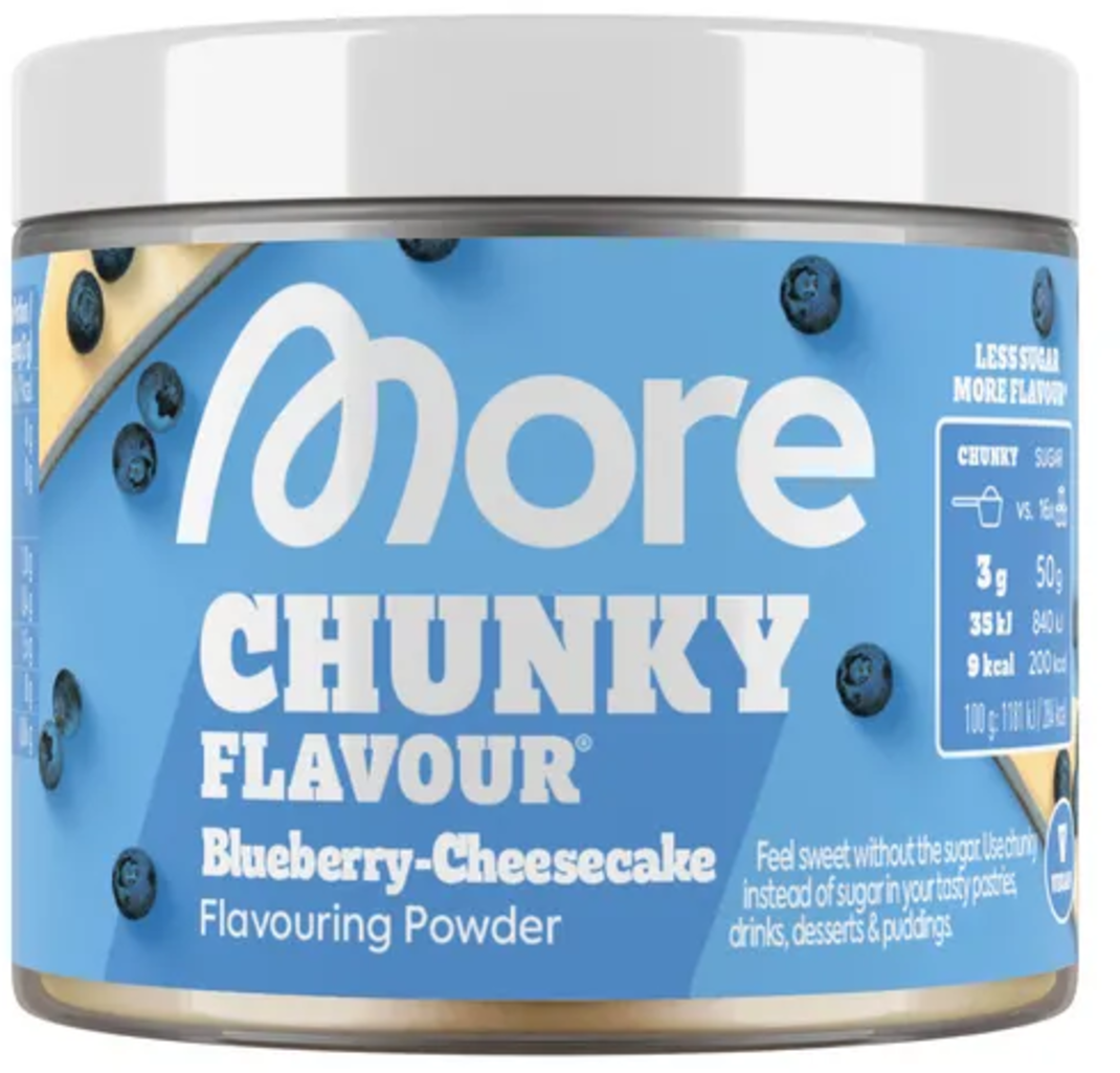 Chunky Flavour vegan, Blueberry Cheesecake (90 g)