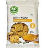 Organic Whole Grain Crackers - Curry & Pumpkin Seeds