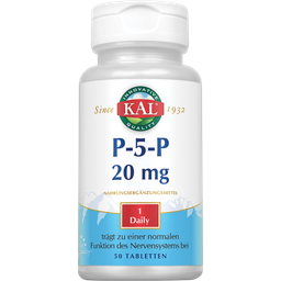 KAL P-5-P (Pyridoxal-5-Phosphate) - 50 tablets