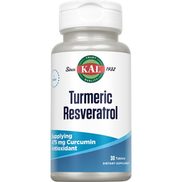 KAL Turmeric Resveratrol - 30 tablets