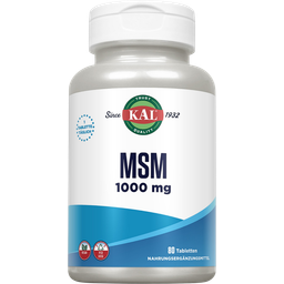 KAL MSM 1000 mg - 80 tablets