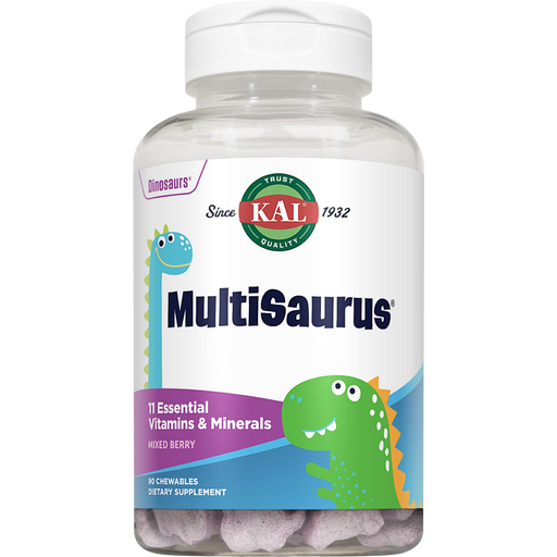 KAL Dinosaur MultiSaurus - 90 chewable tablets