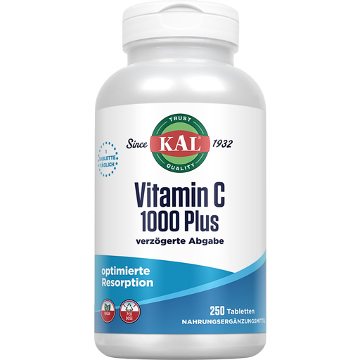 KAL Vitamina C 1000 PLUS - 250 compresse