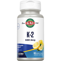 KAL Vitamin K2 500 mcg ''ActivMelt'' - 100 lozenges