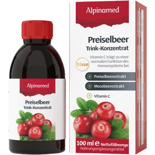 Alpinamed Arándano Rojo - Bebida Concentrada