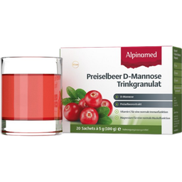 Alpinamed Cranberry D-Mannose Drinkkorrels - 20 Stuks