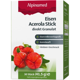 Alpinamed Eisen Acerola Stick - 30 Stück