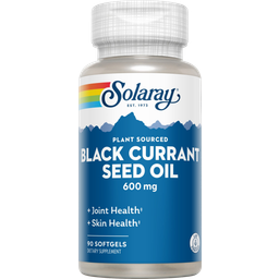 Solaray Black Currant Seed Oil - 90 softgels