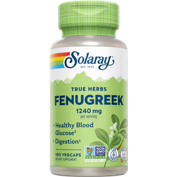 Solaray Bockshornklee Samen (Fenugreek) - 100 Kapseln