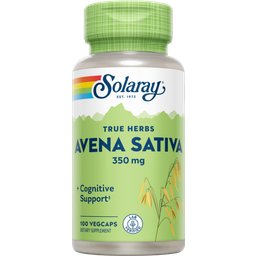 Solaray Oat Straw Extract- Avena Sativa - 100 capsules