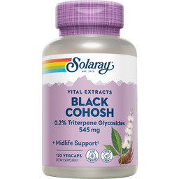 Solaray Black Cohosh Root & Extract - 120 Capsules