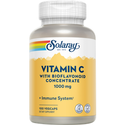 Solaray Vitamin C 1,000mg - 100 veg. capsules