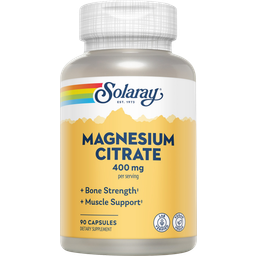 Solaray Magnesium Citrate Capsules - 90 veg. capsules