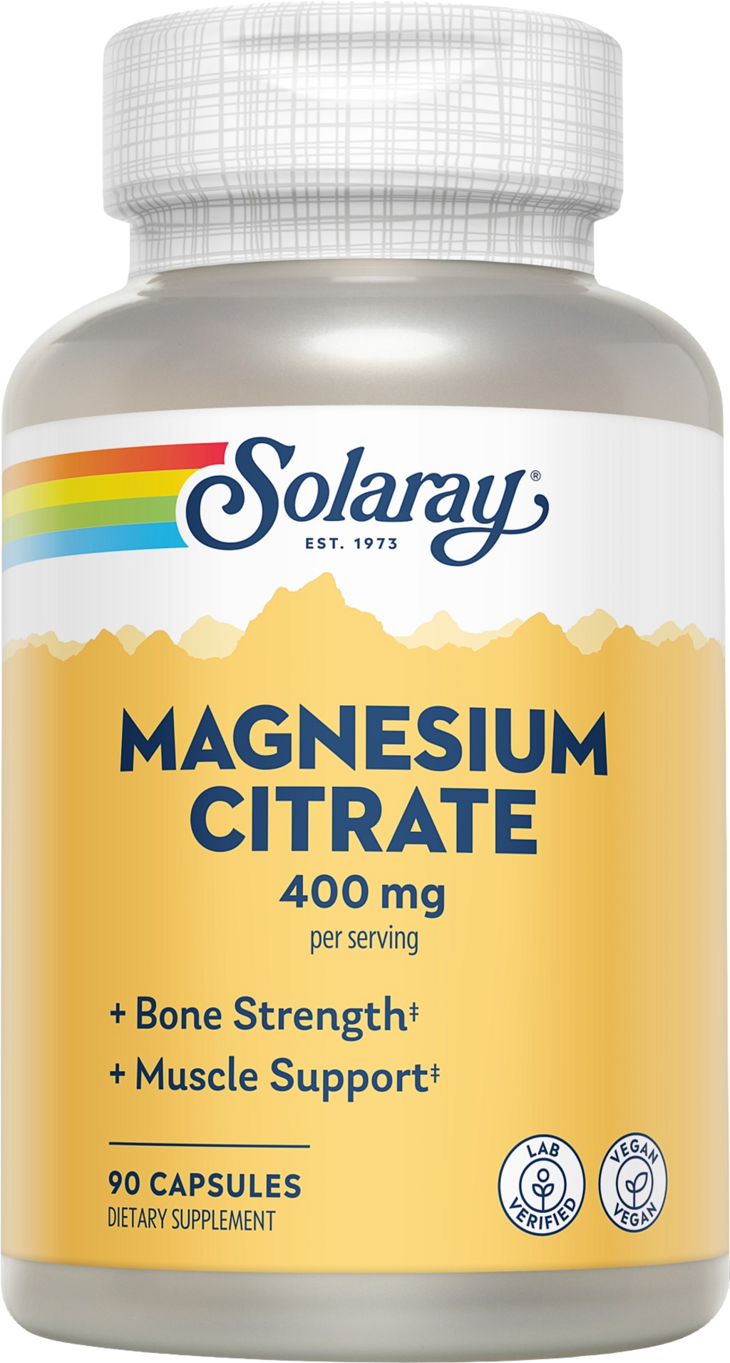 Magnesium Citrate Capsules, 90 veg. capsules