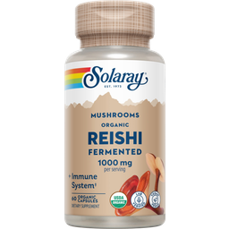 Solaray Fermented Reishi Mushrooms - 60 veg. capsules