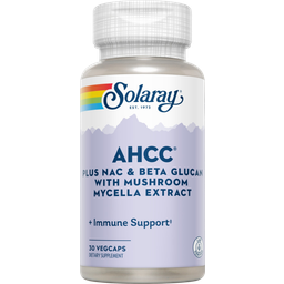 Solaray AHCC® Plus NAC & Beta-Glucan Capsules - 30 veg. capsules