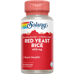 Red Yeast Rice 600 - Czerwony ryż drożdżowy - 45 Kapsułek